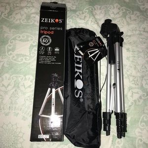 Zeikos Pro Series 50" Aluminum Camera Tripod